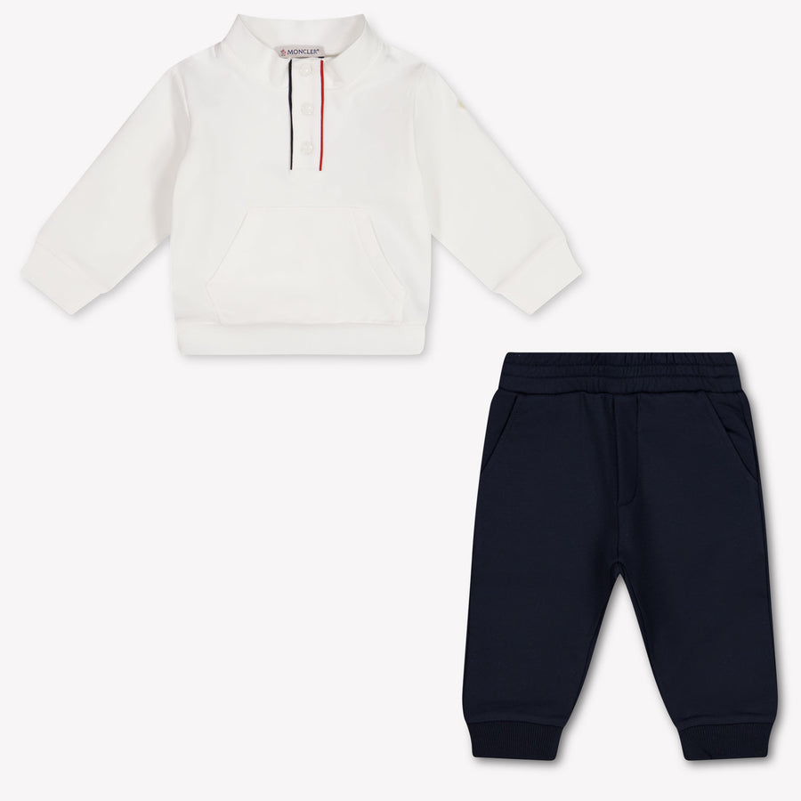 Moncler Baby Boys Tracksuit in White