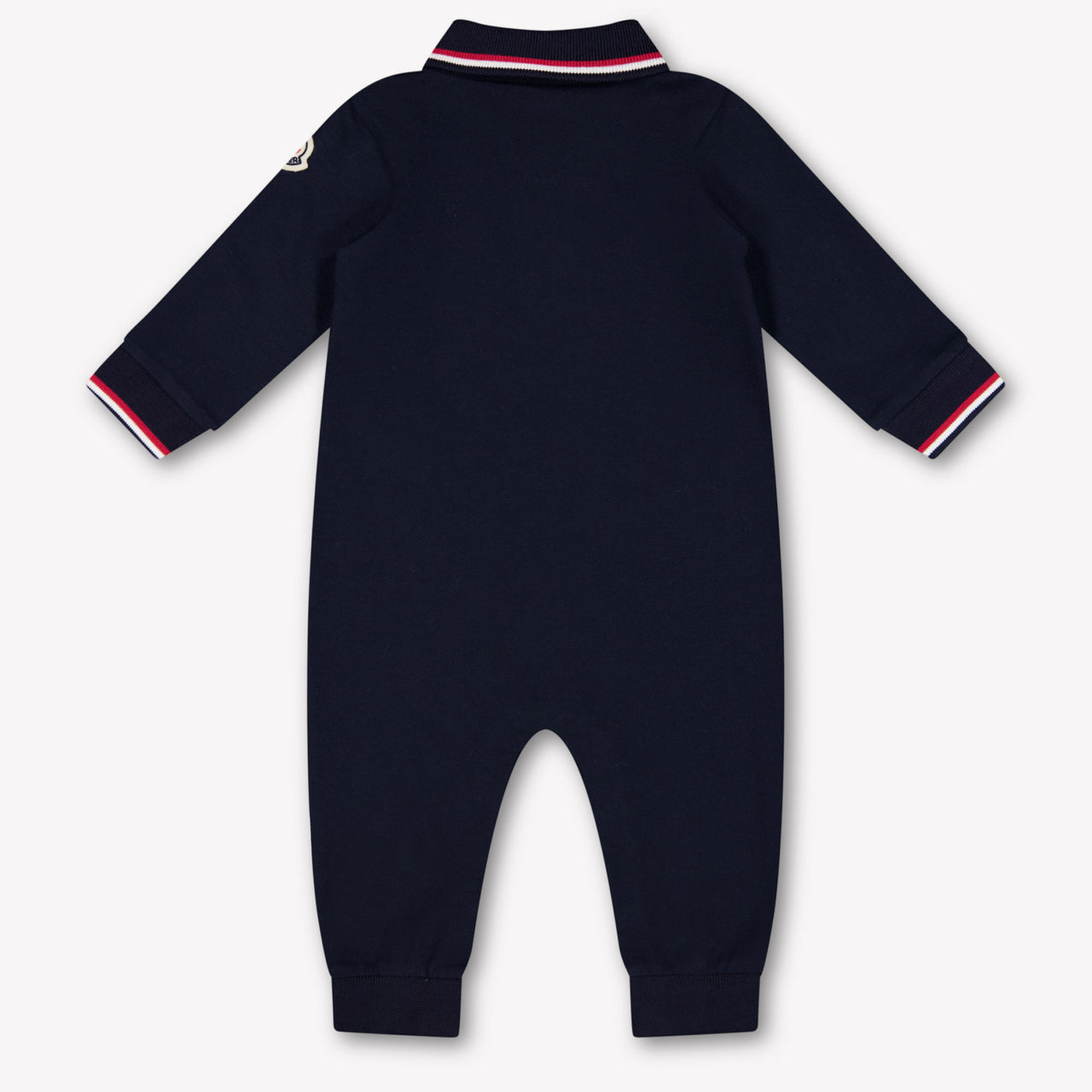 Moncler Baby Boys Playsuit In Navy