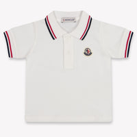Moncler Baby Jongens Polo In Wit