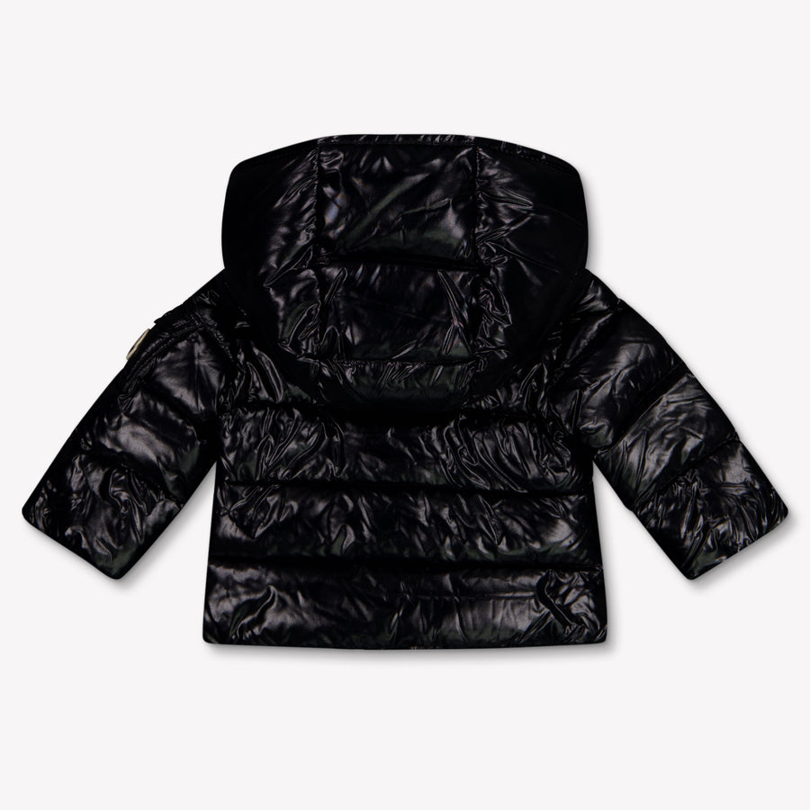 Moncler Maya Baby Jongens Winterjas In Zwart
