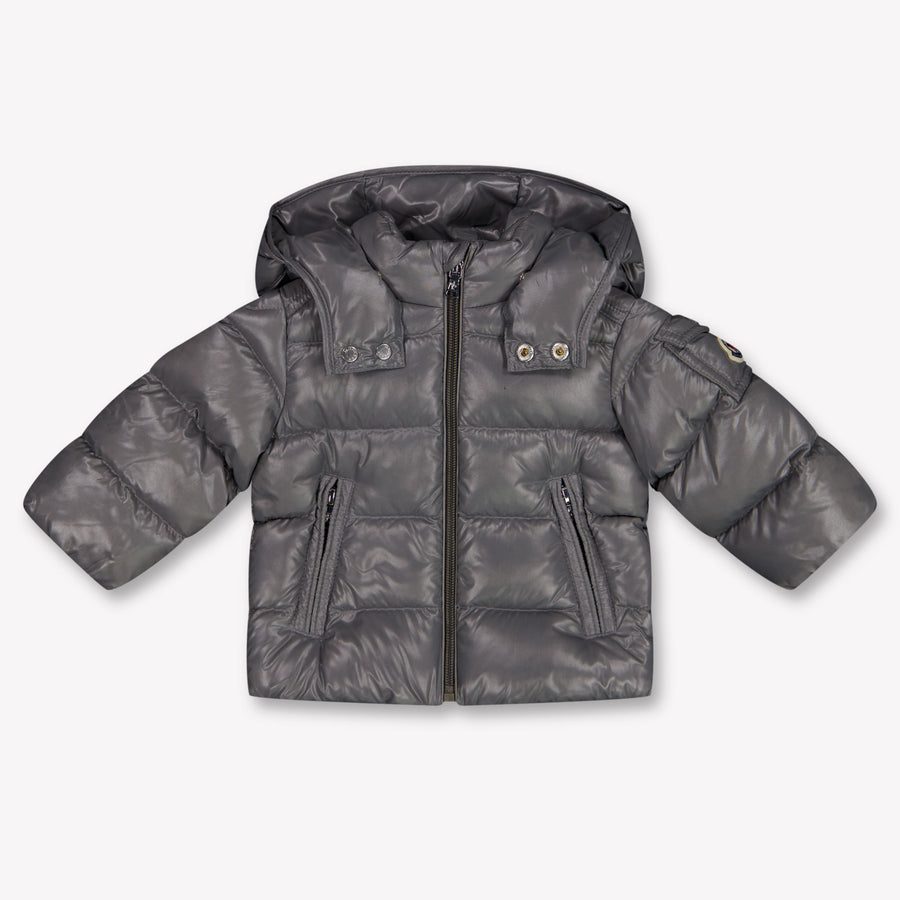 Moncler Maya Baby Boys Jackets In Gray
