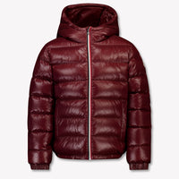 Moncler New Aubert Kids Boys Jackets In Bordeaux