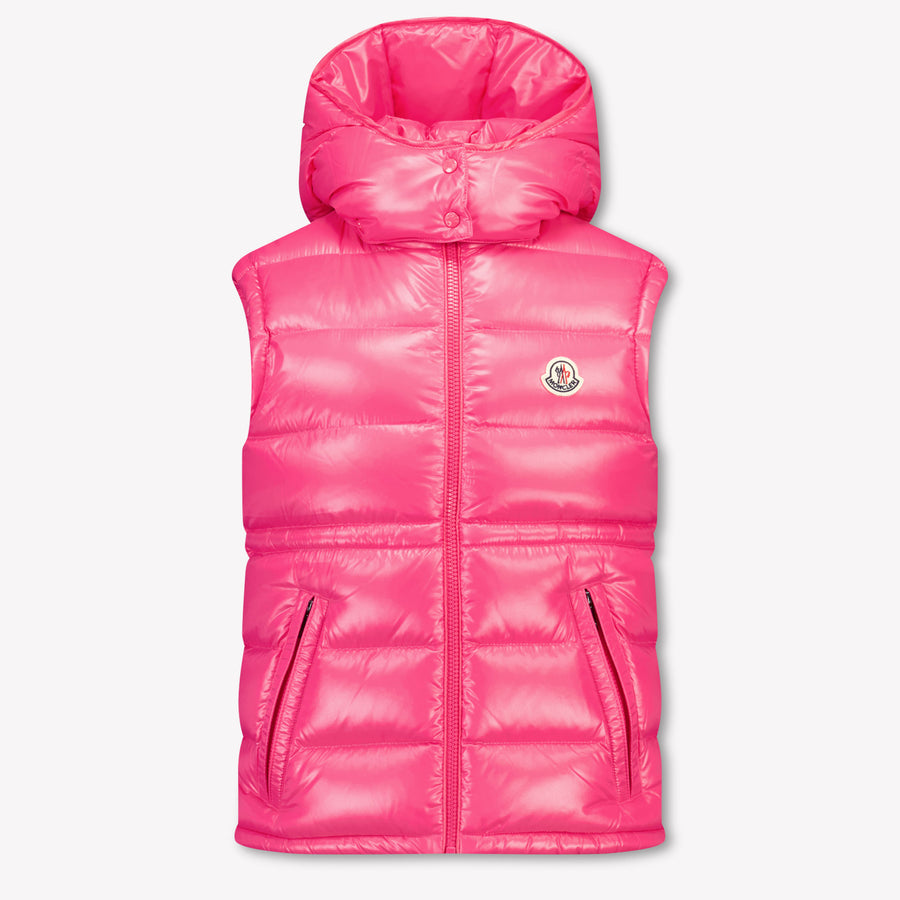 Moncler Ania Kinder Meisjes Bodywarmer In Fuchsia