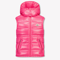Moncler Ania Kinder Meisjes Bodywarmer In Fuchsia