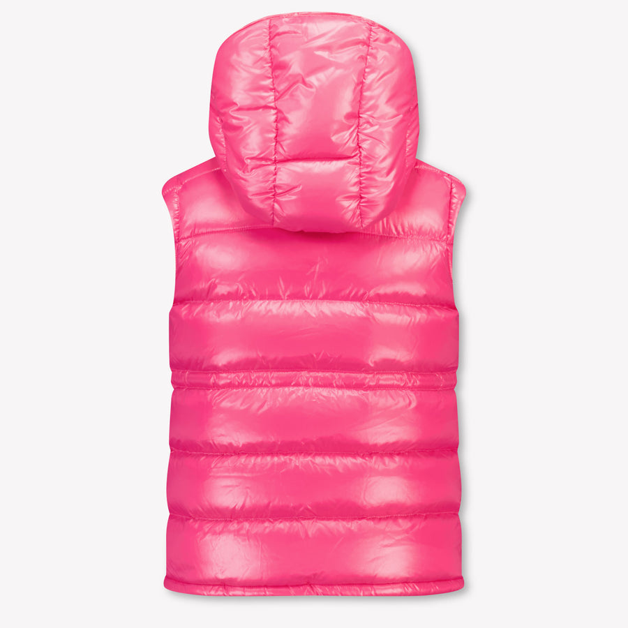 Moncler Ania Kinder Meisjes Bodywarmer In Fuchsia
