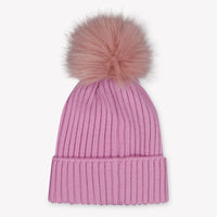 Moncler Kinder Meisjes Muts In Licht Roze