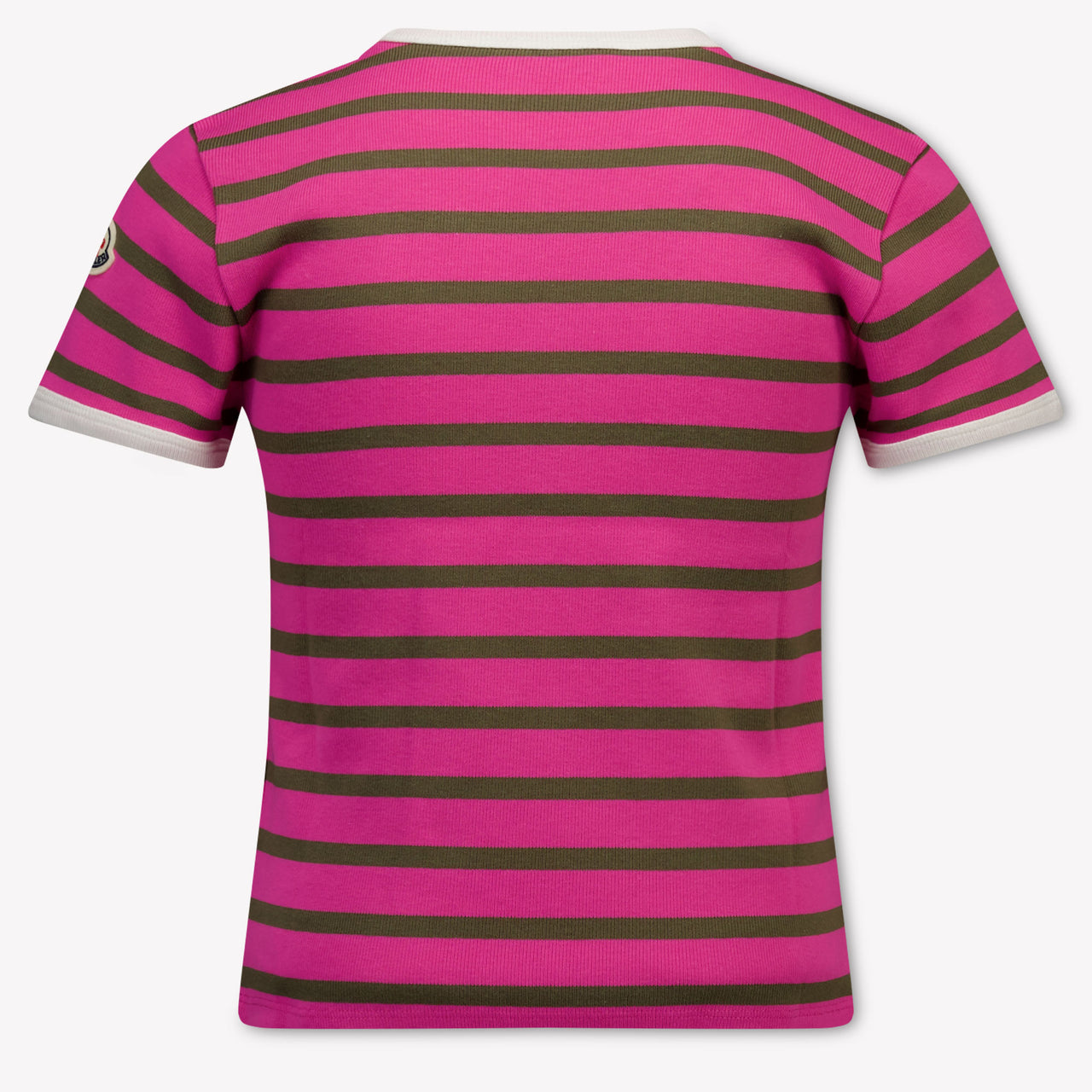 Moncler Kinder Meisjes T-Shirt In Fuchsia
