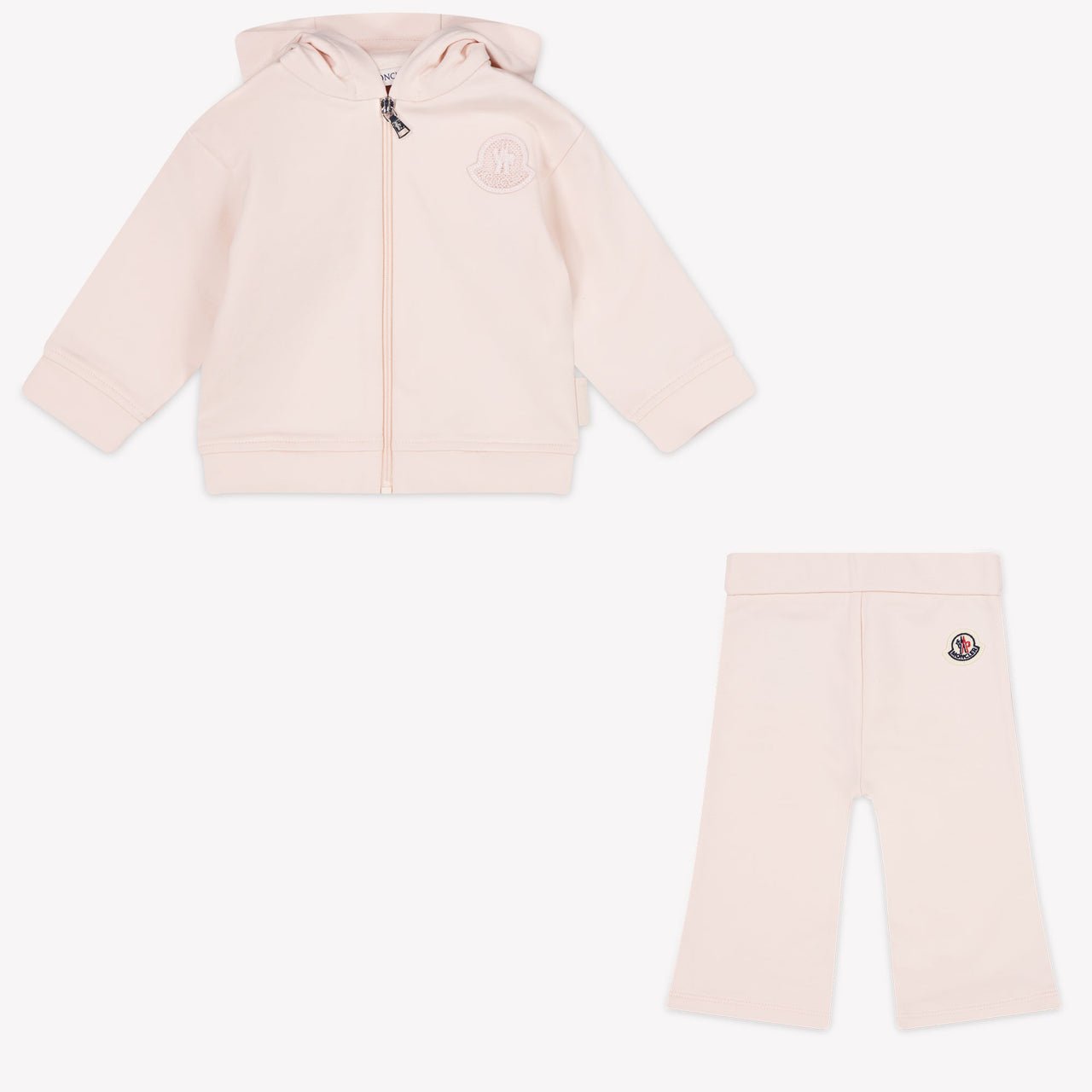 Moncler Baby Meisjes Joggingpak In Licht Roze