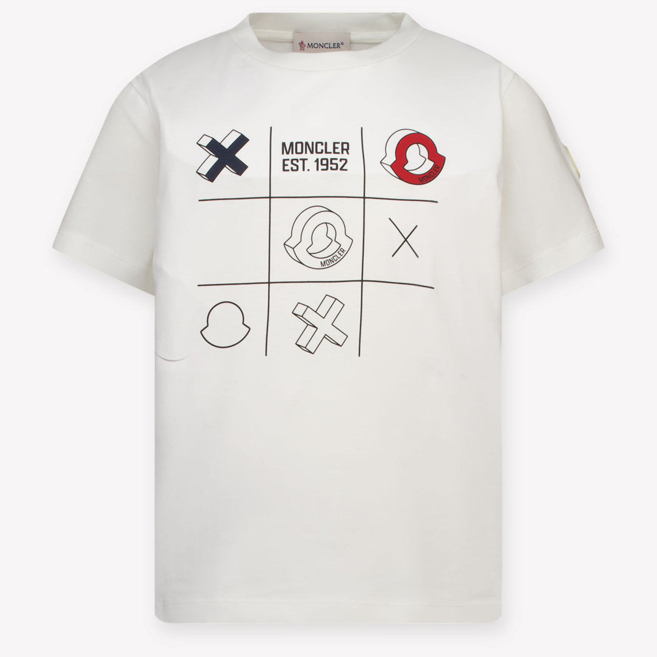 Moncler Kids Boys T-Shirt In White