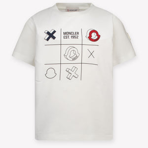 Moncler Kids Boys T-Shirt In White