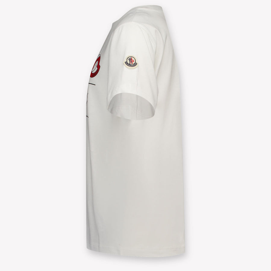 Moncler Kids Boys T-Shirt In White