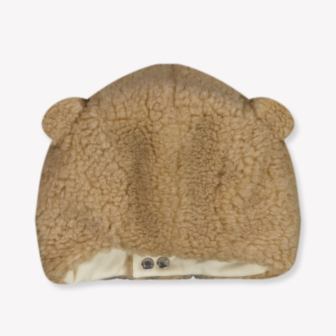 Moncler Baby Unisex Hat In Camel