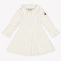 Moncler Baby Meisjes Jurk In Off White