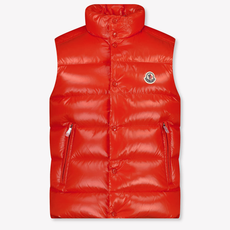 Moncler Tib Kinder Jongens Bodywarmer In Oranje