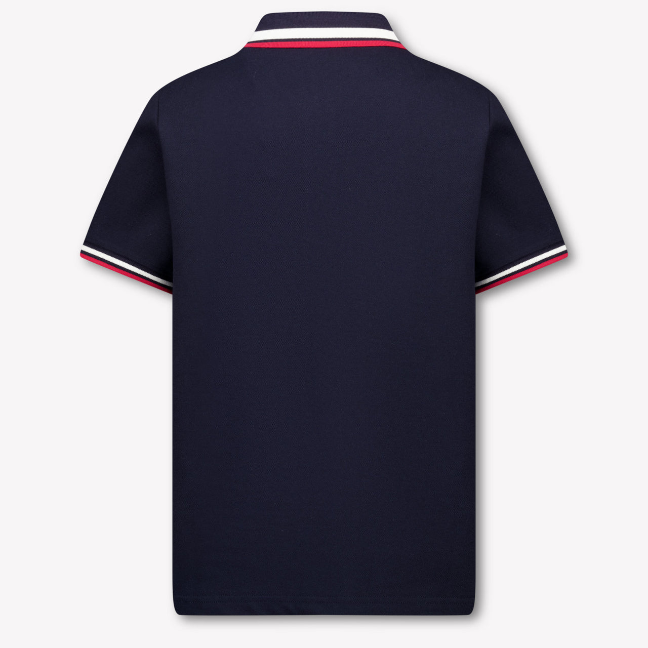 Moncler Kids Boys Polo In Navy