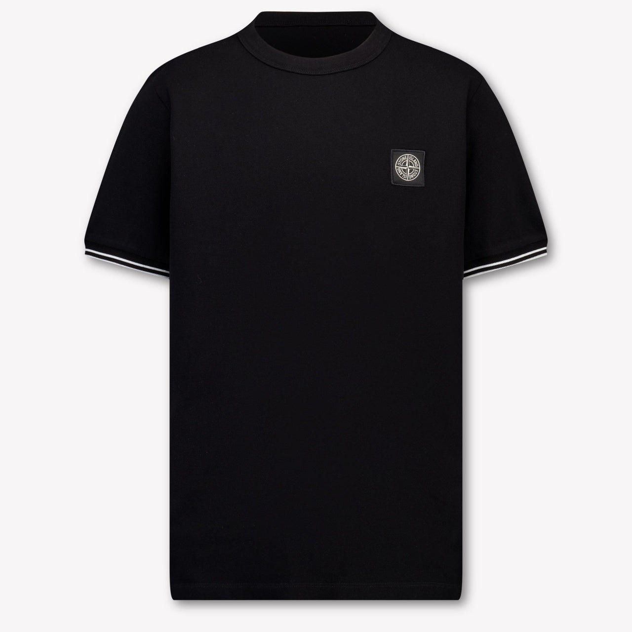 Stone Island Kids Boys T-Shirt In Black