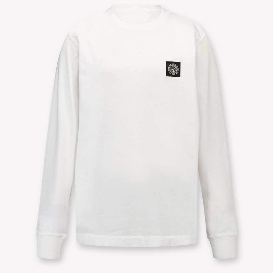 Stone Island Boys T-Shirt in White