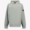 Stone Island Kids Boys Sweater In Light Gray
