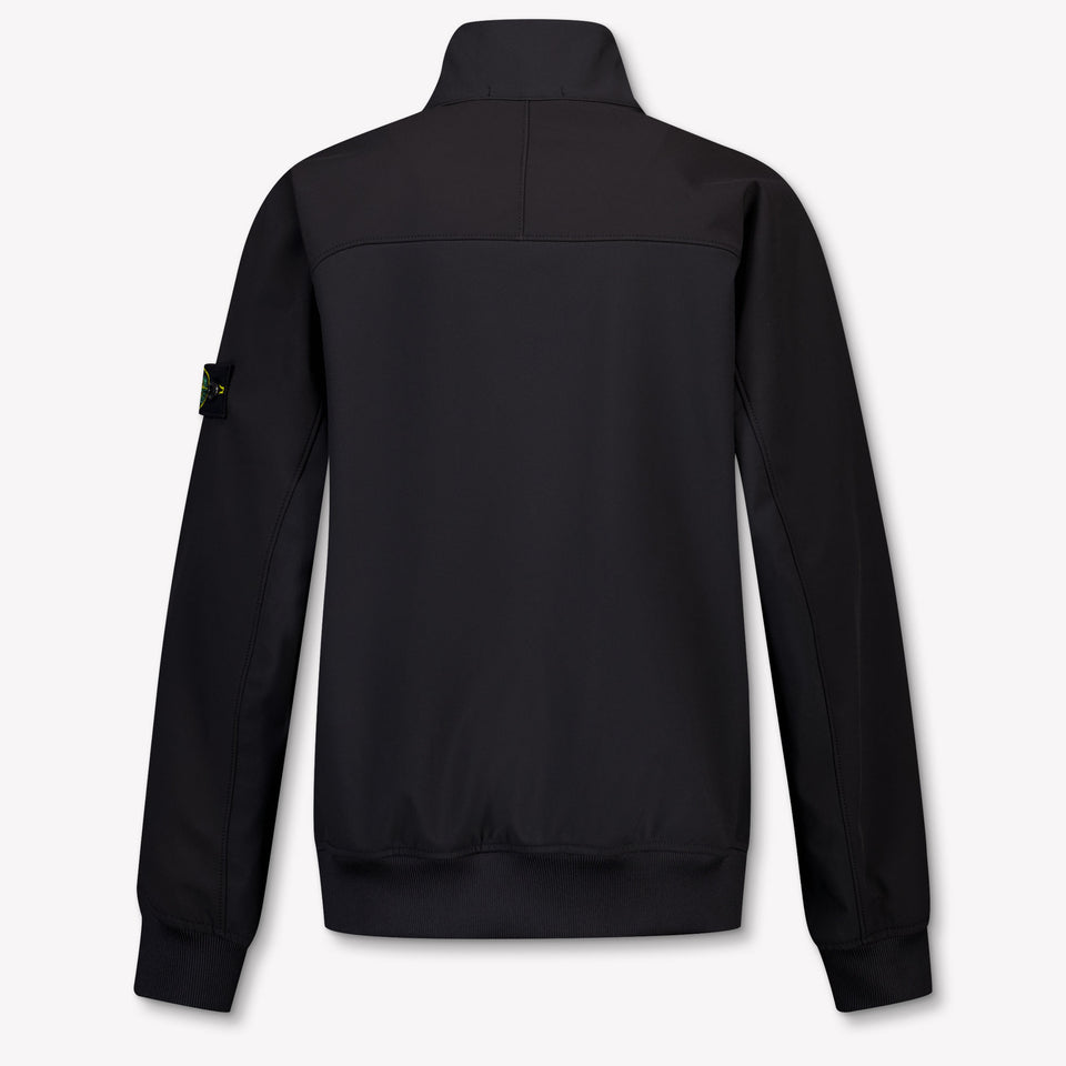 Stone Island Kids Boys In between jacket Black
