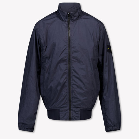 Stone Island Kids Boys Summer jacket In Navy