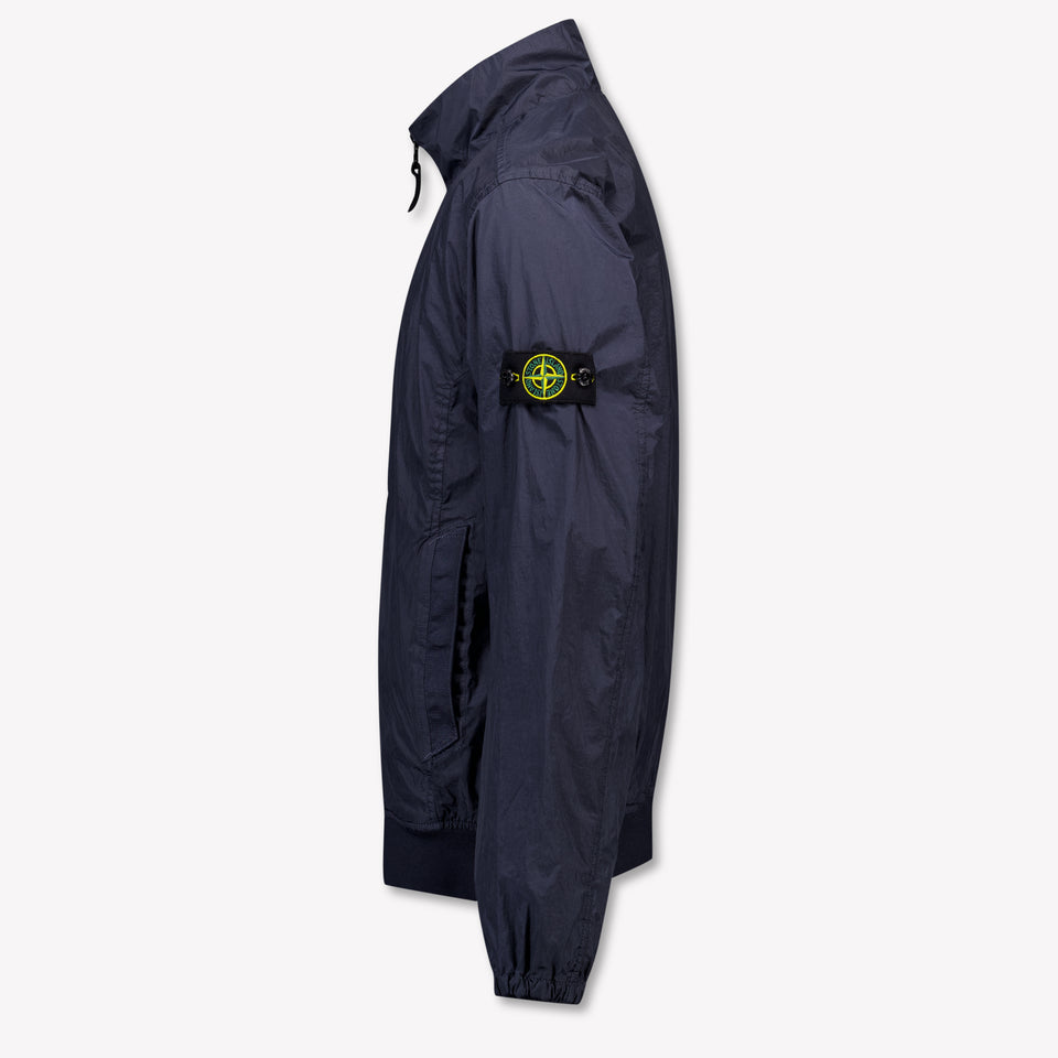 Stone Island Kinder Jongens Zomerjas In Navy