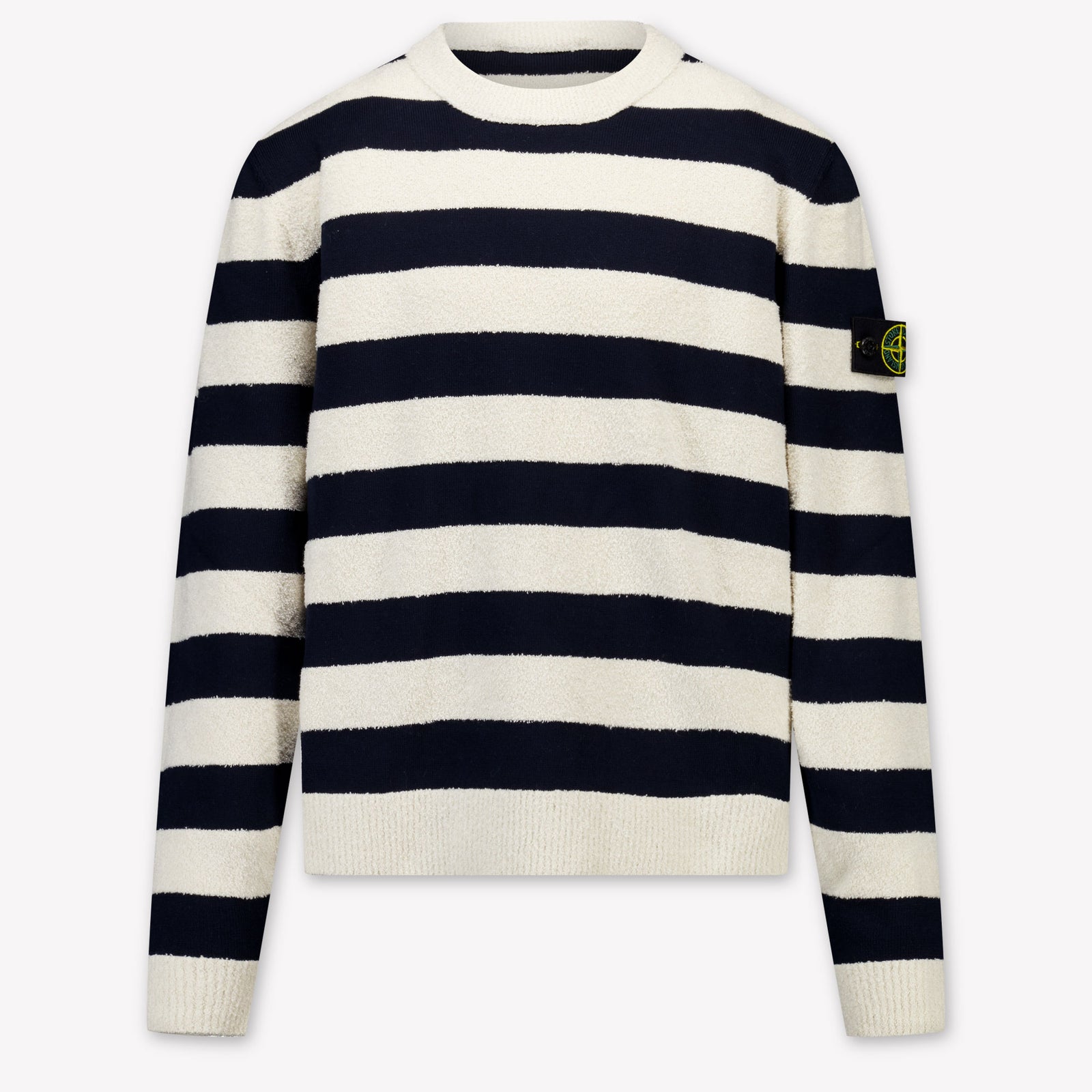 Stone Island Kids Boys Sweater In Navy