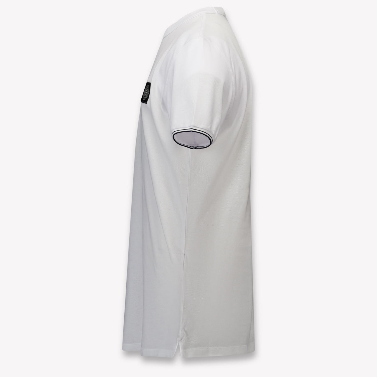 Stone Island Kinder Jongens T-Shirt In Wit