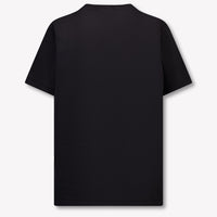 Stone Island Kinder Jongens T-Shirt In Zwart