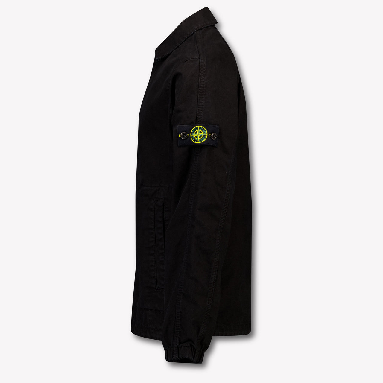 Stone Island Kids Boys Summer jacket In Black