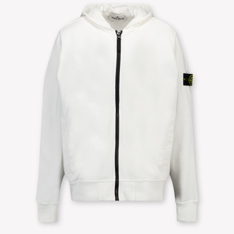 Stone Island Kinder Jongens Vest In Wit