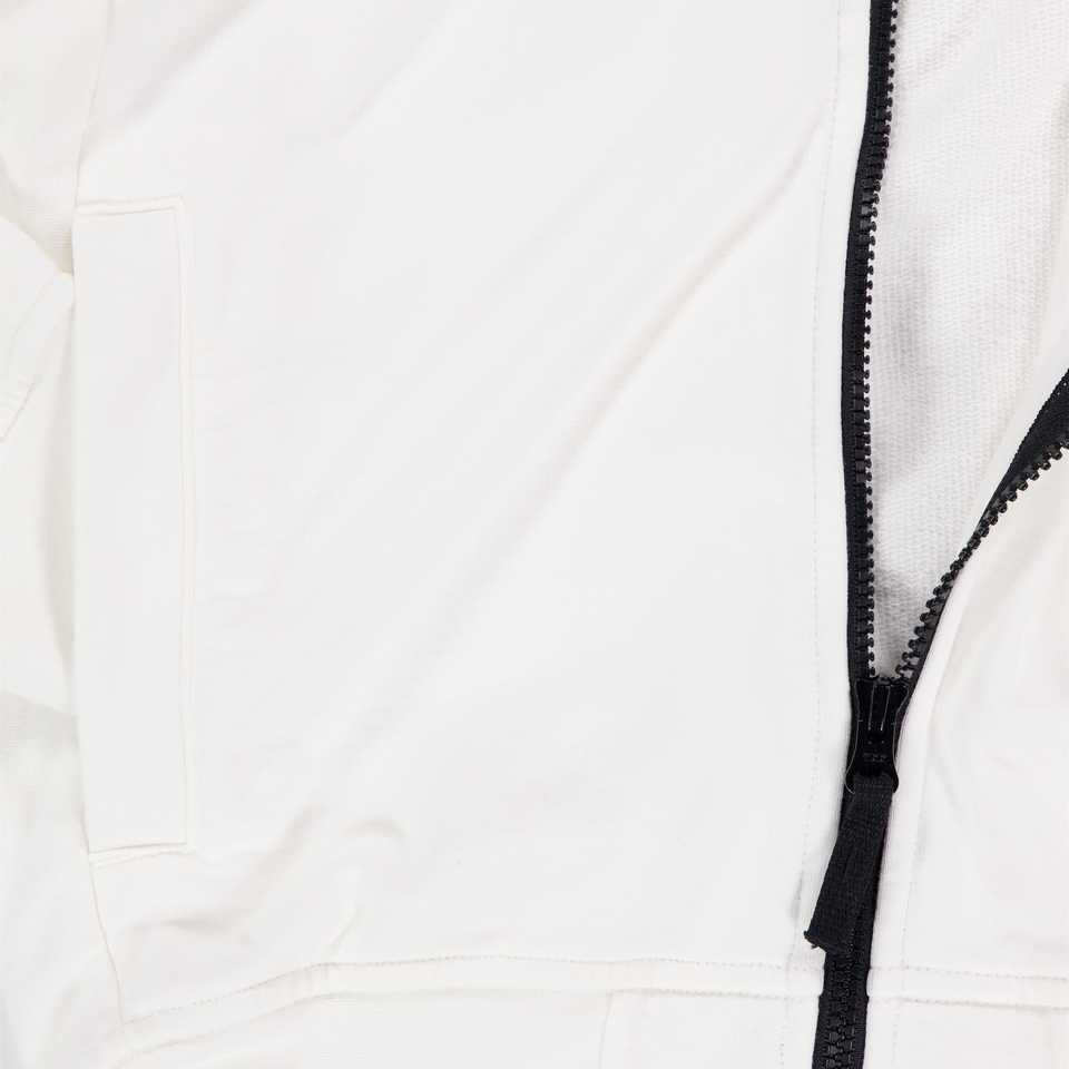 Stone Island Kinder Jongens Vest In Wit