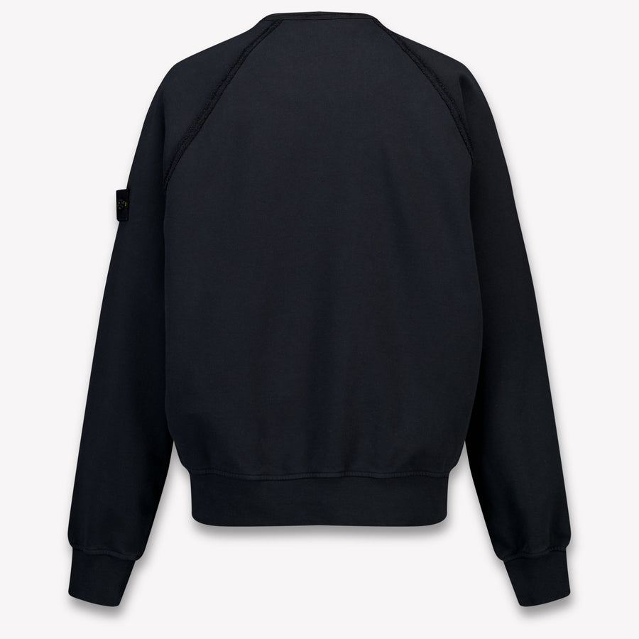 Stone Island Kinder Jongens Trui In Zwart