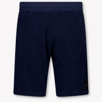 Stone Island Kids Boys Shorts In Blue