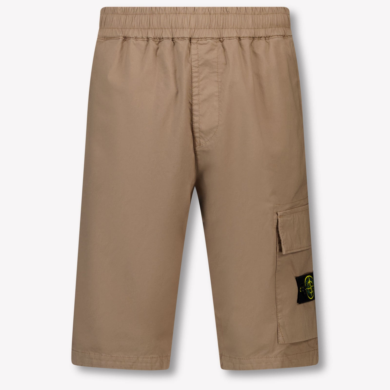 Stone Island Kinder Jongens Shorts In Licht Grijs