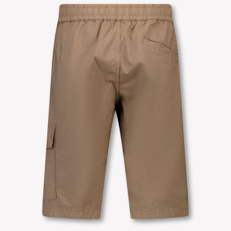 Stone Island Kinder Jongens Shorts In Licht Grijs