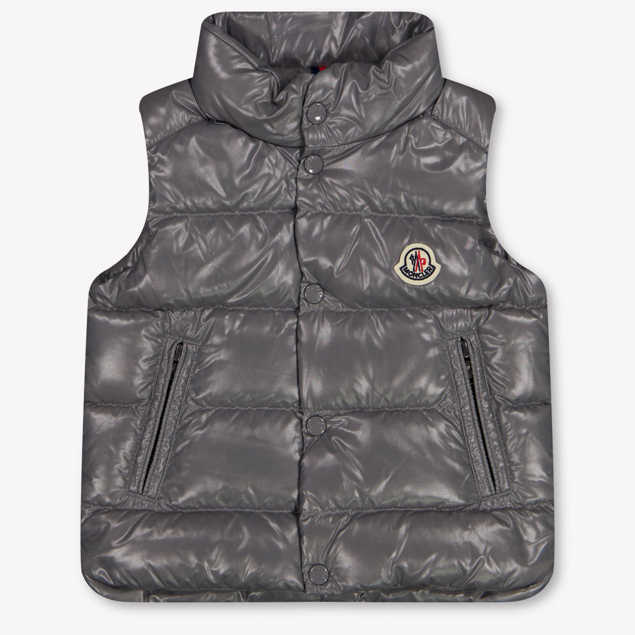 Moncler Bernard Baby Boys Bodywarmer In Gray