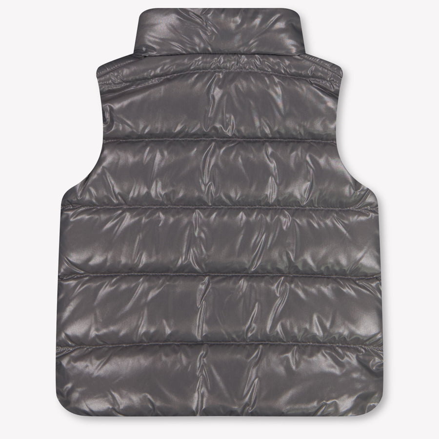 Moncler Bernard Baby Boys Bodywarmer In Gray