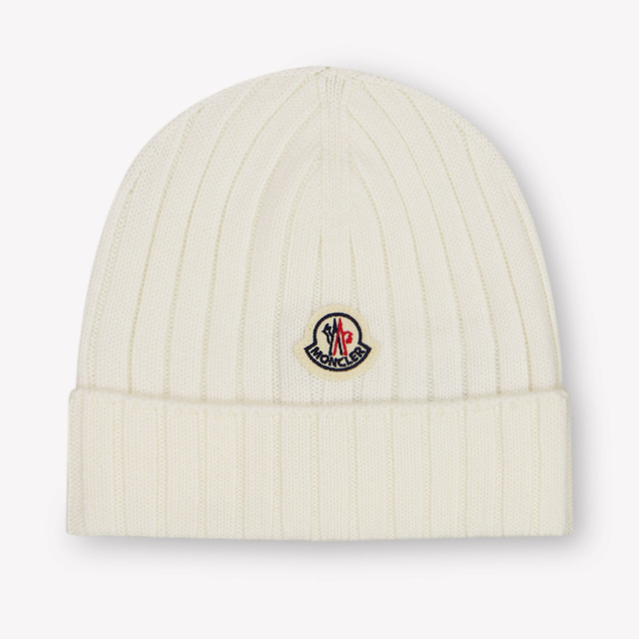 Moncler Baby Unisex Hat In OffWhite