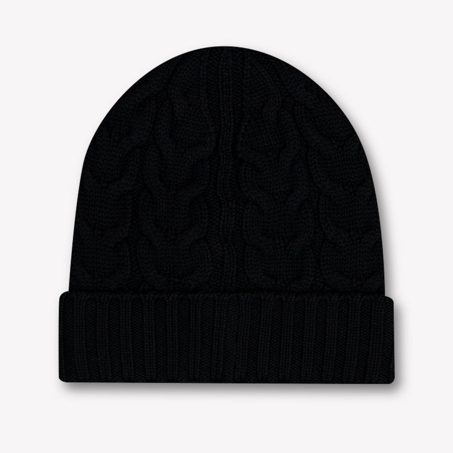 Moncler Kids Boys Hat In Black