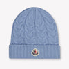 Moncler Kinder Jongens Muts In Licht Blauw