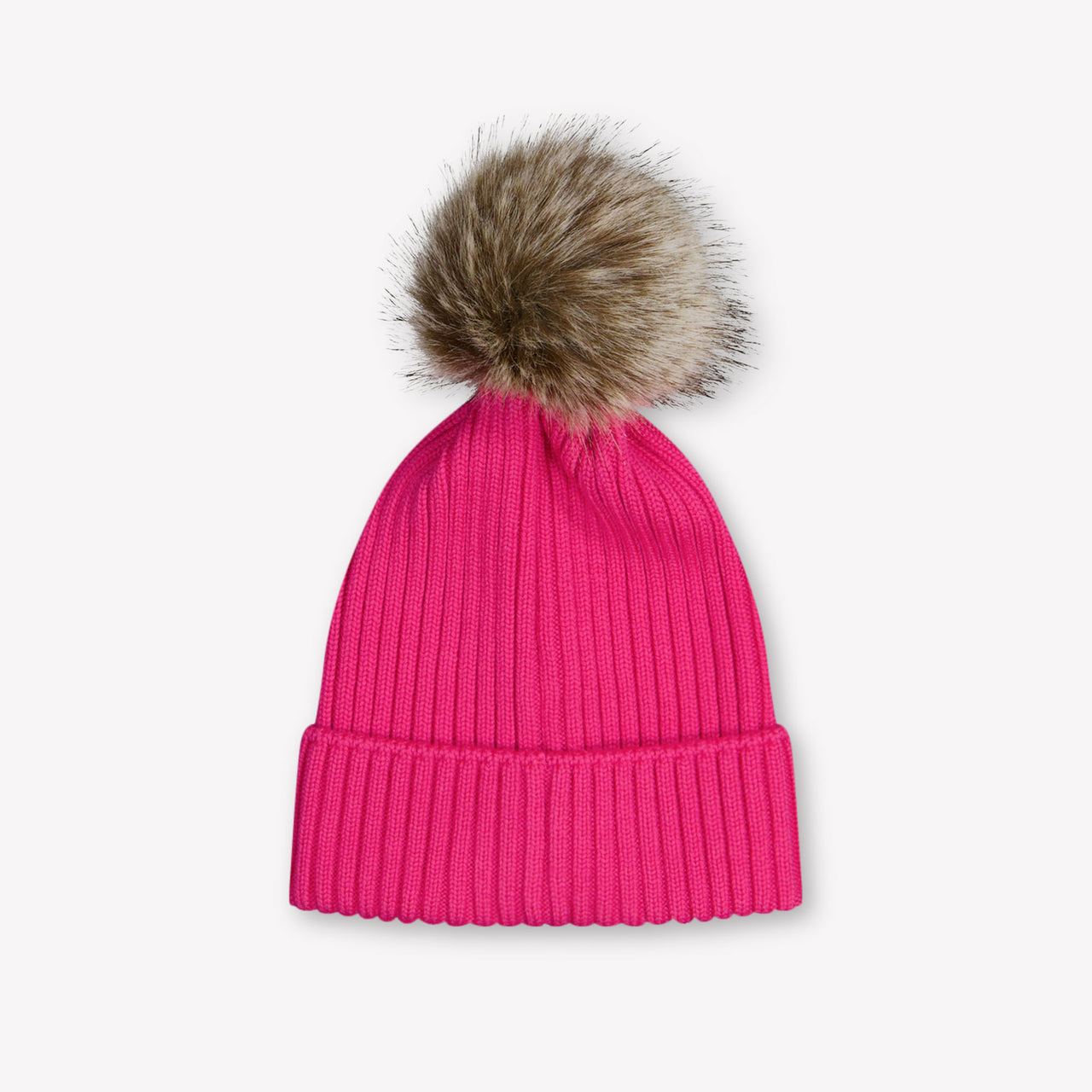Moncler Kinder Meisjes Muts In Fuchsia