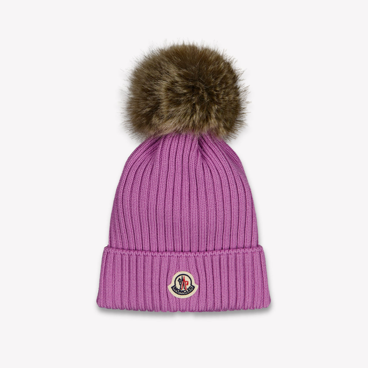 Moncler Kids Girls Hat In Pink