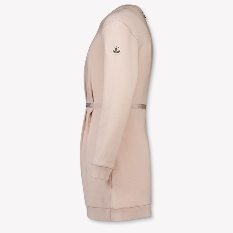 Moncler Kinder Meisjes Jurk In Licht Roze