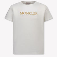Moncler Kids Girls T-Shirt In White