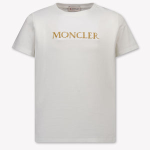 Moncler Kids Girls T-Shirt In White