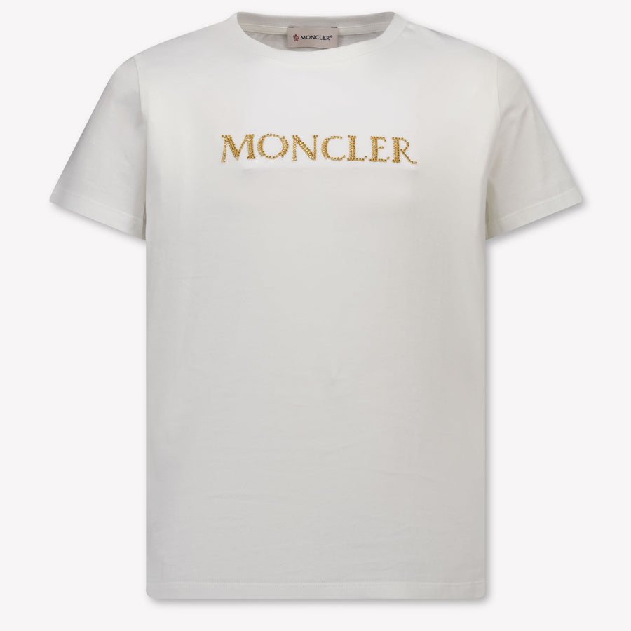 Moncler Kids Girls T-Shirt In White