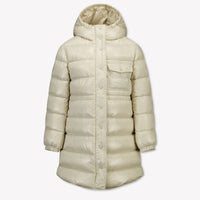 Moncler Dacca Kinder Meisjes Winterjas In Beige