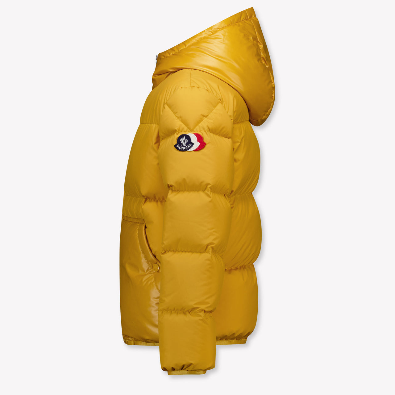 Moncler Barin Kinder Jongens Winterjas In Geel
