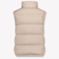 Moncler Badia Kinder Meisjes Bodywarmer In Beige