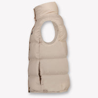 Moncler Badia Kinder Meisjes Bodywarmer In Beige
